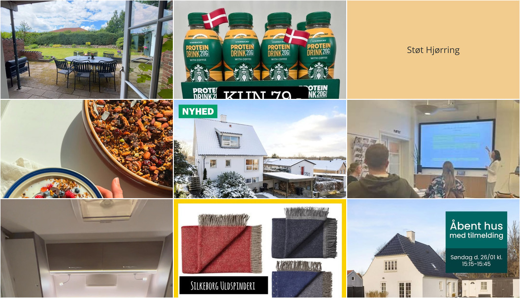 Nyt fra SPAR Nørrebro Hjørring, Fjerrenseriet, danbolig Hjørring og 5 andre