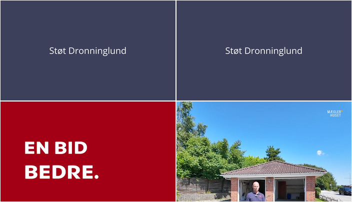 Nyt fra Mæglerhuset og SUPERBRUGSEN DRONNINGLUND