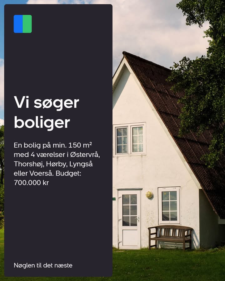 Nybolig Sæby A/S søger bolig til konkret kunde i lokalområdet