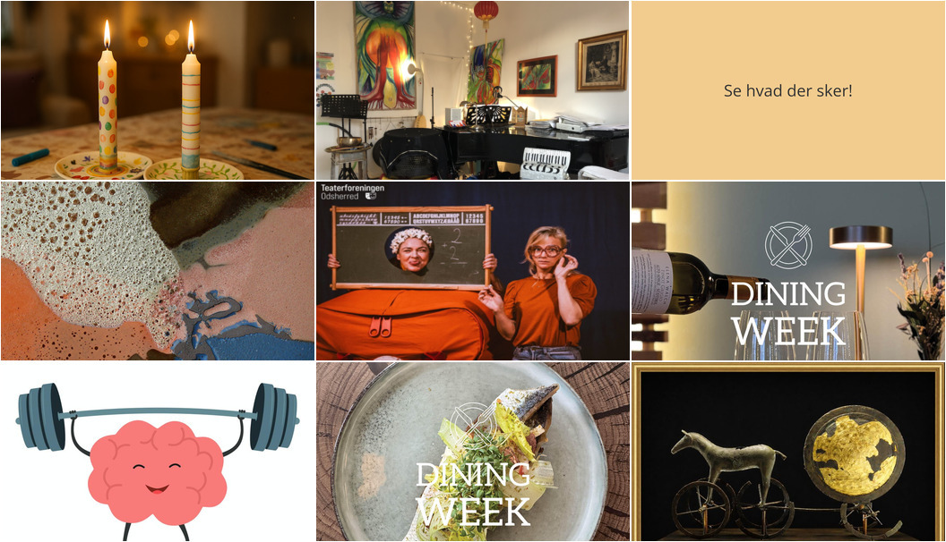 Begivenheder i Nykøbing Sj: Fra Kreative Workshops til Smagfulde Middage