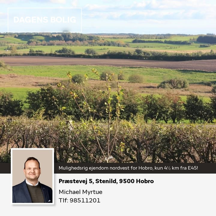Home Hobro tilbyder unik ejendom til salg med rummelige udhuse i Stenild