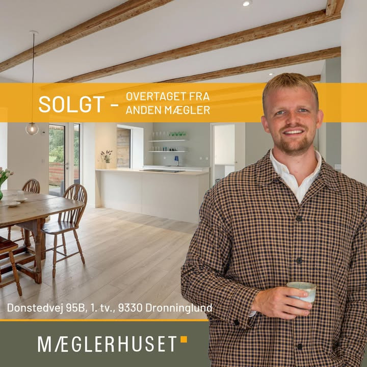 Mæglerhuset Sæby sælger ejendom på Donstedvej i Dronninglund