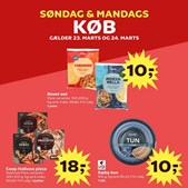 SuperBrugsen Dronninglund klar med gode søndags- og mandagstilbud