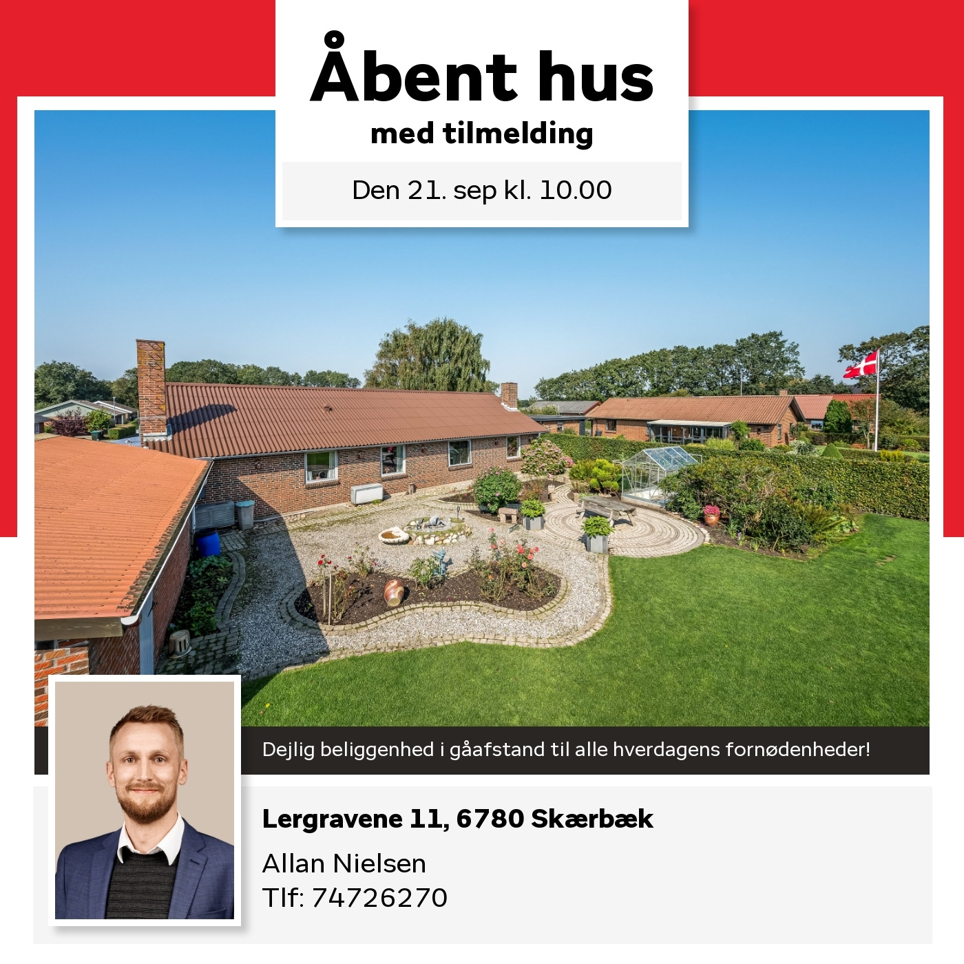 Home Tønder inviterer til åbent hus på Lergravene 11, Skærbæk