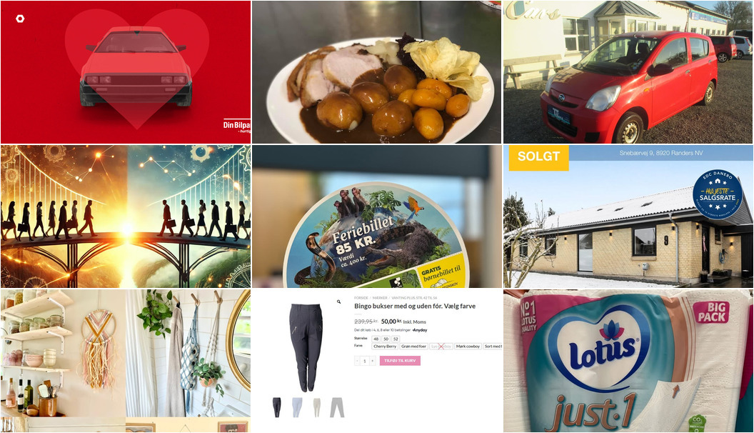 Nyt fra Fru Hansens Butik & Café, Meny Randers, Spar Fårup og 18 andre