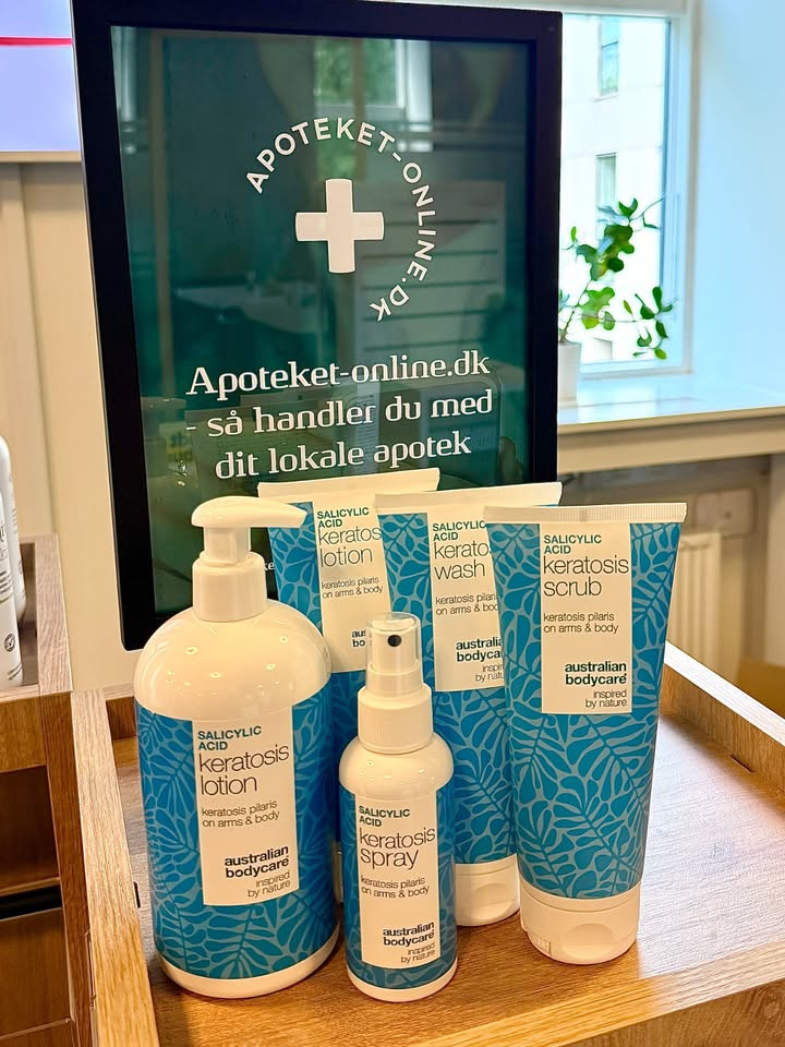 Ikast Apotek har god pris på keratosis-serien fra Australian Bodycare til og med 26. august