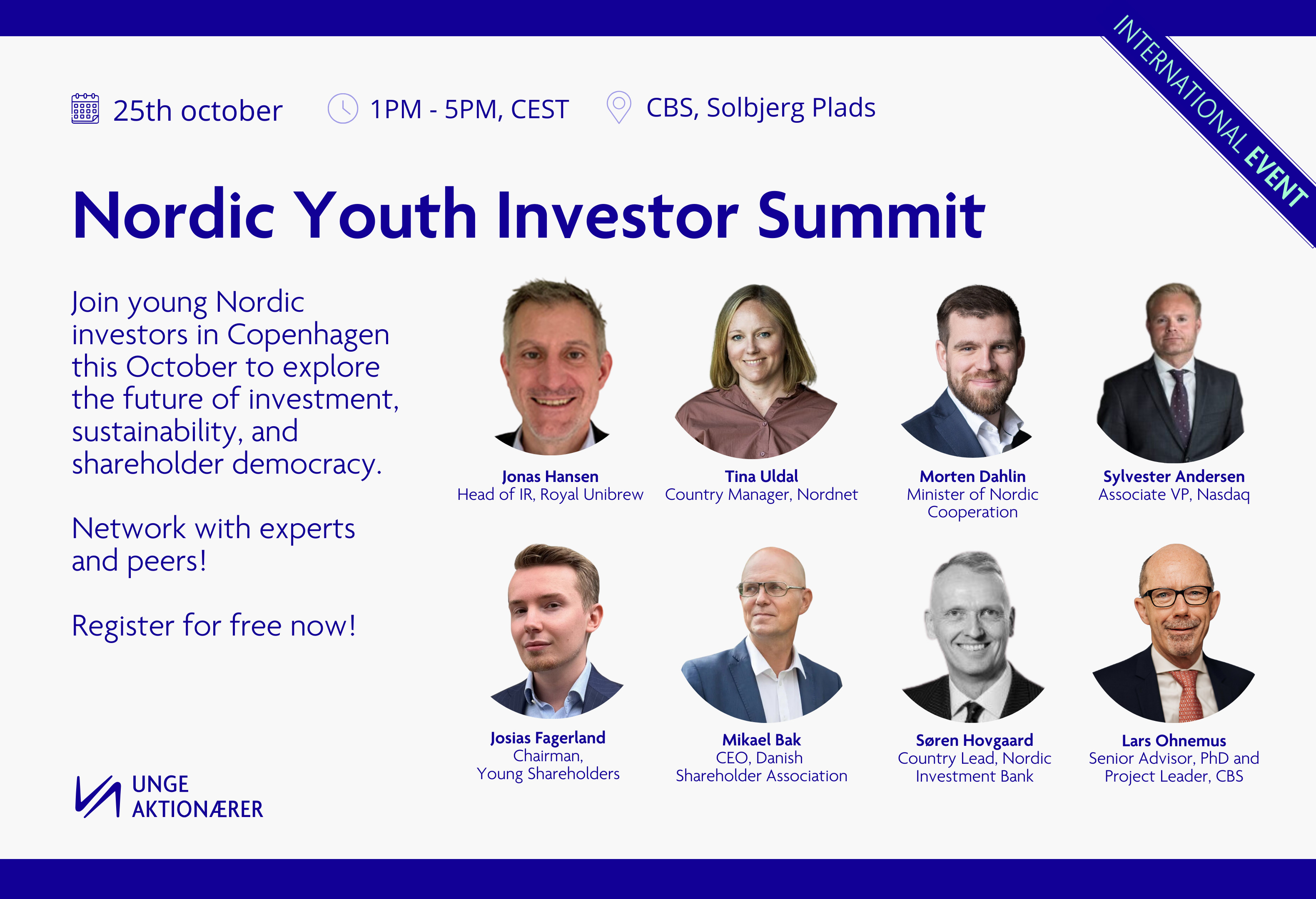 Nordic Youth Investor Summit: Fremtidens investeringer i fokus