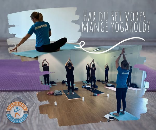 Yoga i MOTIONSBOXEN med Hadsund Sport og Event: Flow, styrke og ro for krop og sind
