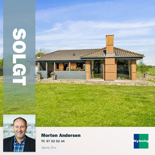 Nybolig Skive I/S sælger ejendom på Bostrupvej 1, Roslev