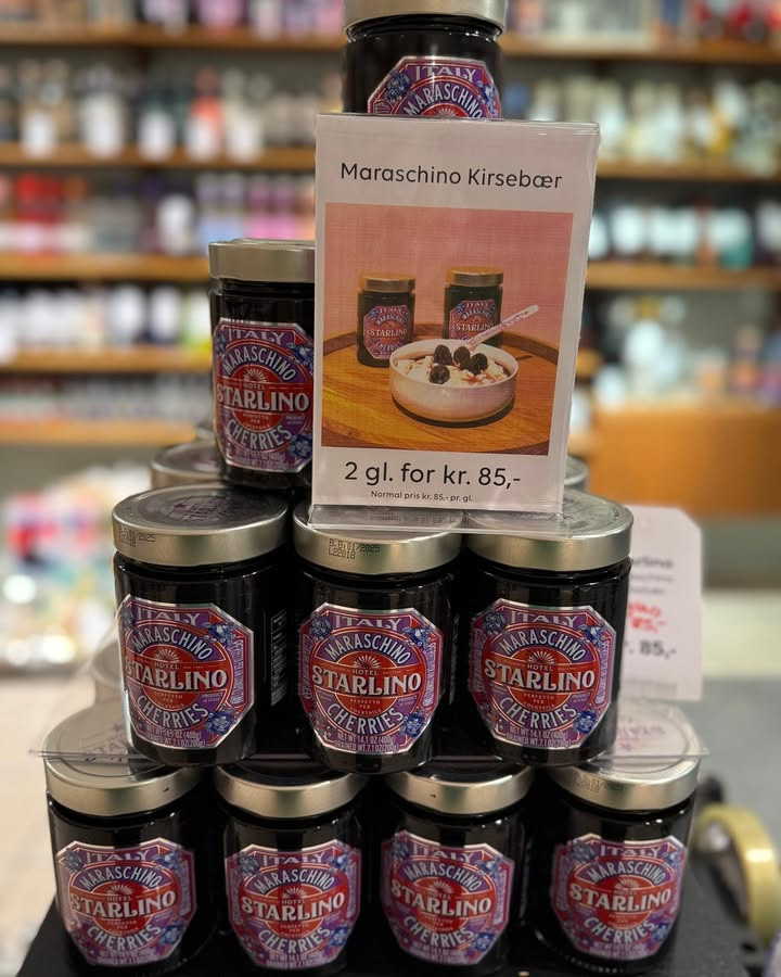 Lahvino Wine & Spirits: Få to glas Hotel Starlino Maraschino-kirsebær til prisen for ét glas