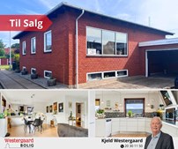 Westergaard Bolig tilbyder rummelig villa til salg i Brønderslev