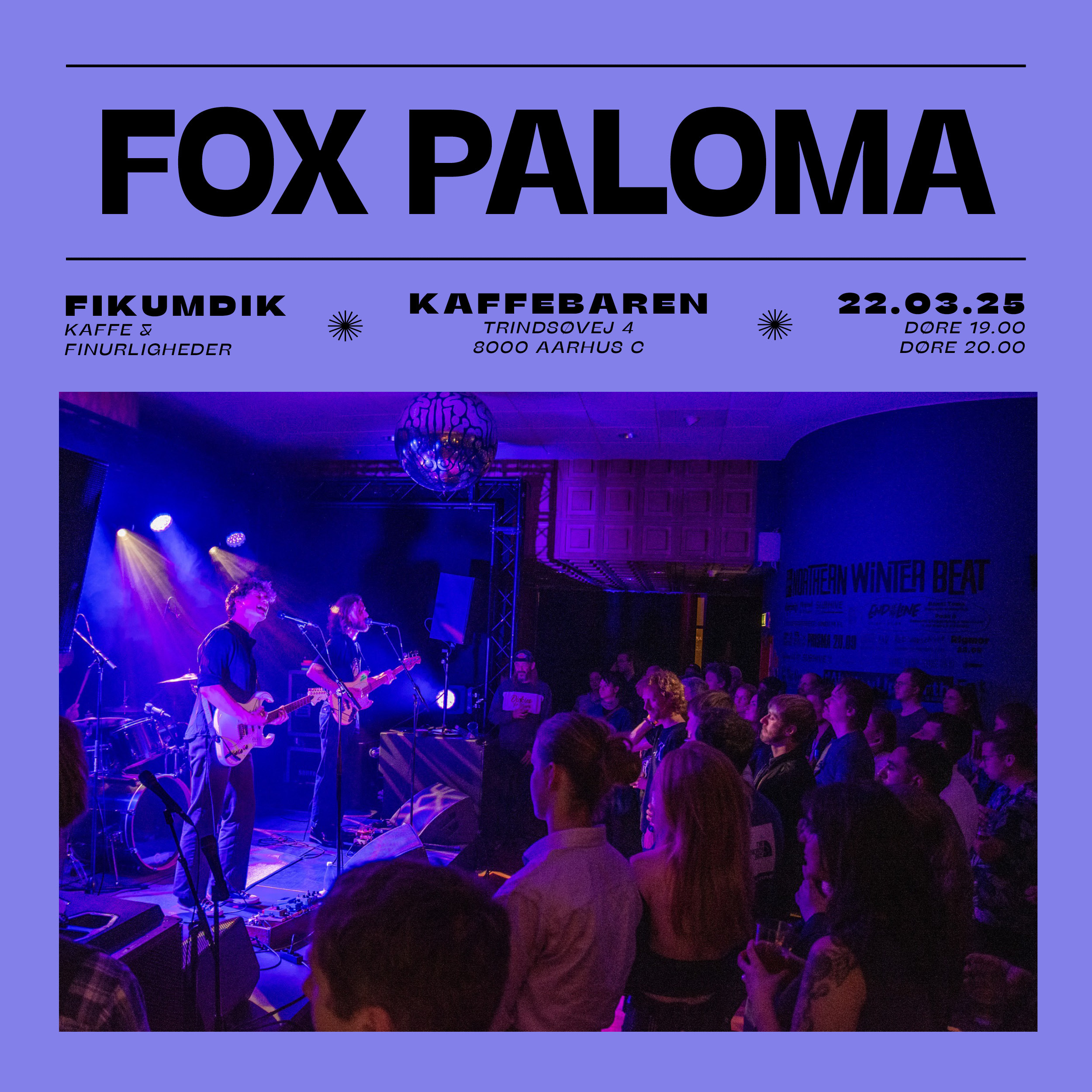 Fox Paloma bringer 60'ernes beatlyd til Aarhus