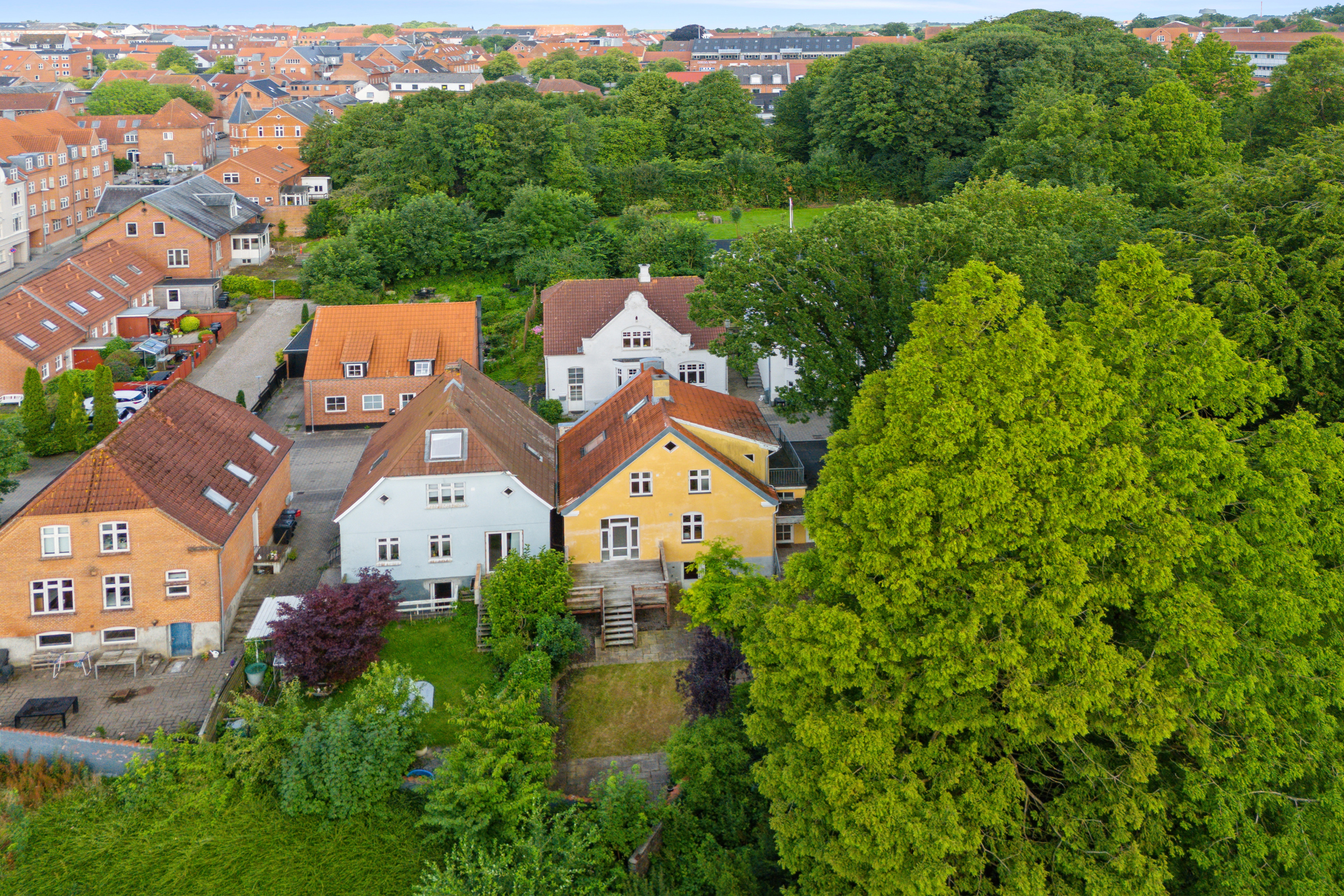 Charmerende byhus fra 1918 til salg på Anlægsgade i Skive