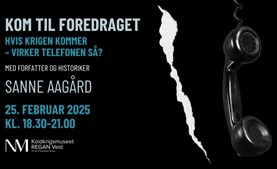 Foredrag og rundvisning i REGAN Vest: En rejse gennem Danmarks koldkrigsforberedelser