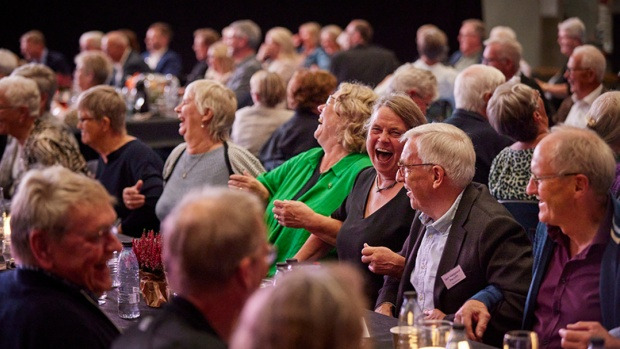 Der blev festet for frivillige og uddelt fire priser