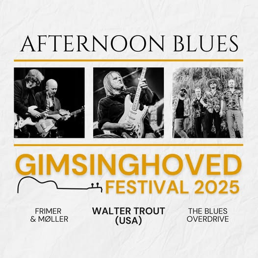 Folkets Hus præsenterer Walter Trout til Gimsinghoved Festival