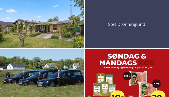 Nyt fra Mæglerhuset, SUPERBRUGSEN DRONNINGLUND og Bedemand Kent Sigsgaard