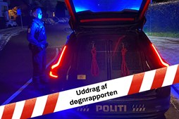 Tyveri af diesel på Bragesvej: 36-årig mand fjernede dunke med sækkevogn