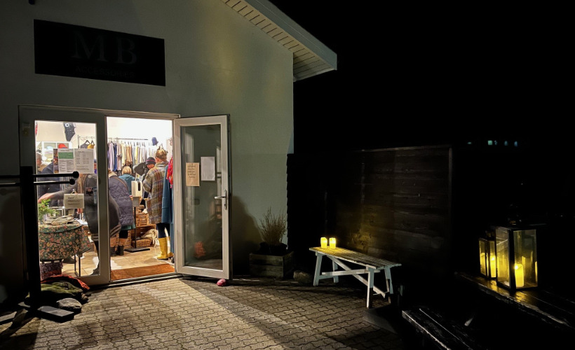 Oplev en aften med lækre varer og åbent atelier på Læsø