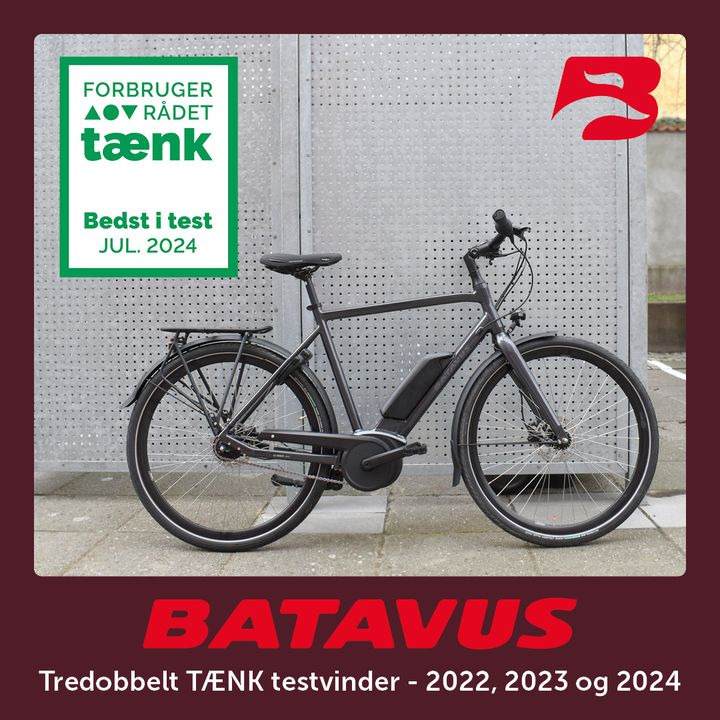 Fri BikeShop Nørresundby præsenterer tredobbelt testvinder Razer LTD. fra Batavus