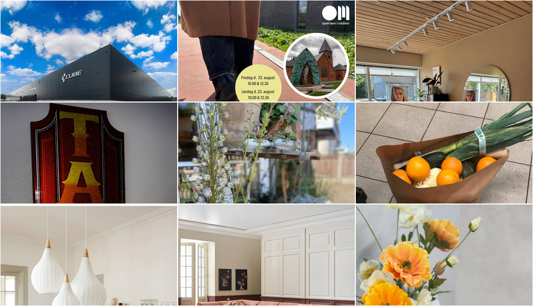 Nyt fra Skin & Colors Tattoo ApS, THUSGAARD LIVING, Livingshop Holstebro og 7 andre