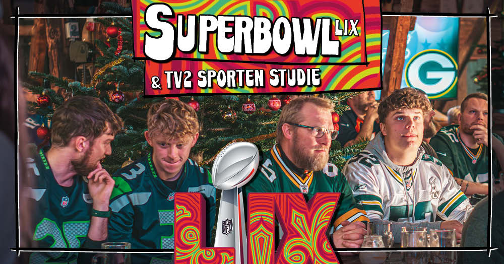 Storms Pakhus byder på comedy og Super Bowl