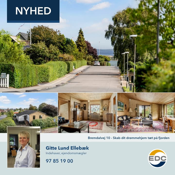 EDC Ejen­doms­grup­pen Struer præsenterer ny bolig til salg