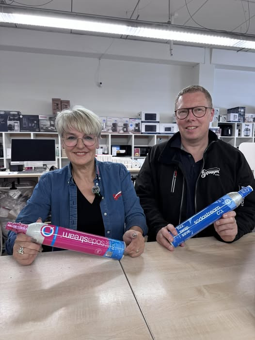 Skousen Risskov tilbyder ombytning af kulsyrepatroner med hver 6. ombytning gratis