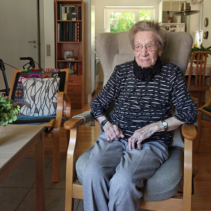 NordVestBO fejrer 111-årige Kirsten Schwalbe, Danmarks ældste celebrity