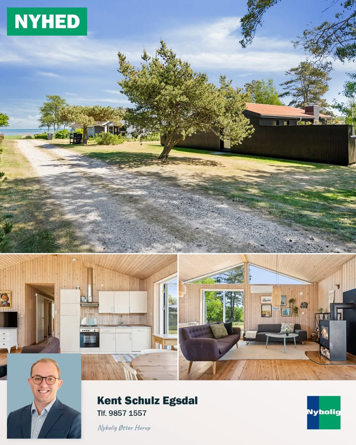 Nybolig Hadsund præsenterer sommerhusidyl ved Kattegat