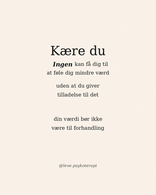 Leve byder dig velkommen, hvis du har svært ved at sætte grænser