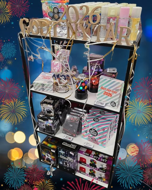 KiDS Coolshop ønsker godt nytår og har alt til festen