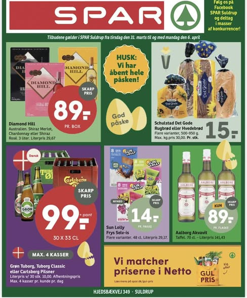 Spar Suldrup byder godmorgen med friskbagt leverpostej og gode tilbud