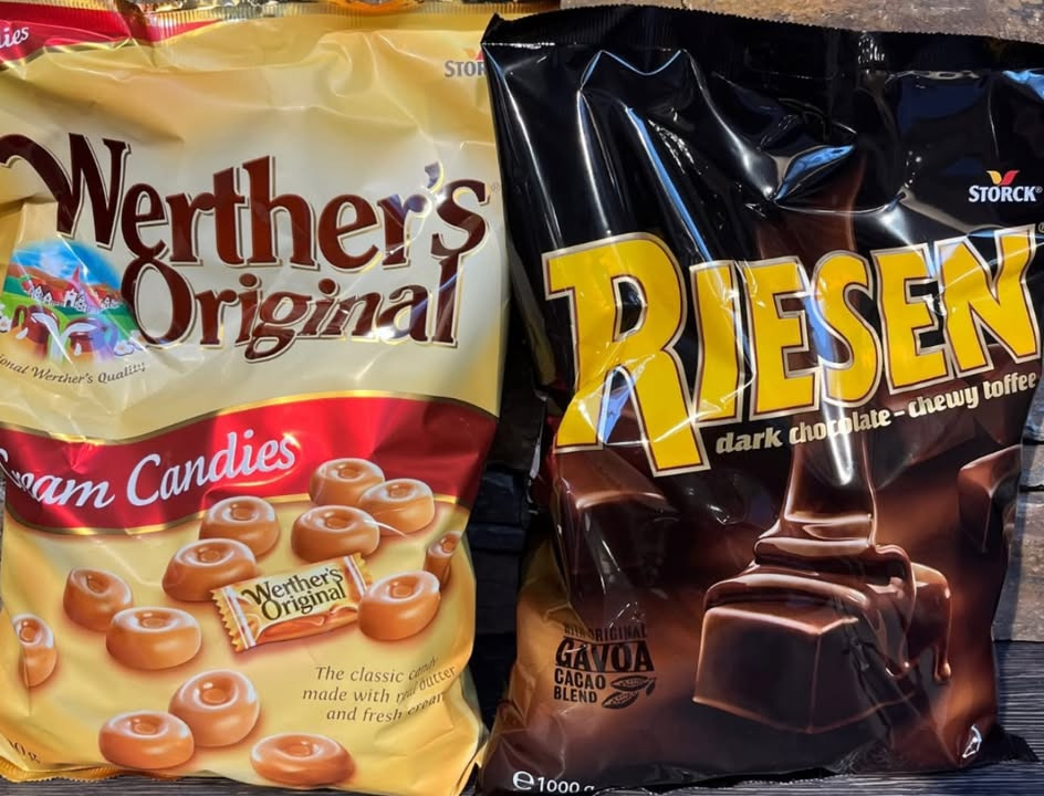 Meny Hobro tilbyder storck riesen eller werthers 1 kg til særpris