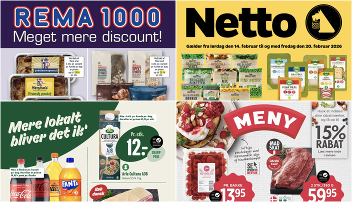 Billig Coca-Cola til 11 kr. og Irma Autumn Crisp druer til 26 kr. – Se de bedste lokale dagligvaretilbud