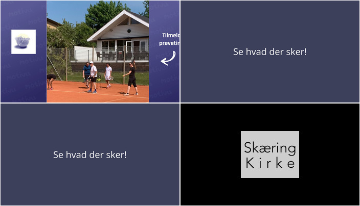 Oplev Egå denne weekend: Tennisprøvetræning og sang i kirkehaven
