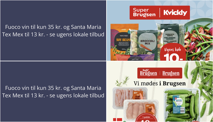 Fuoco vin til kun 35 kr. og Santa Maria Tex Mex til 13 kr. - se ugens lokale tilbud