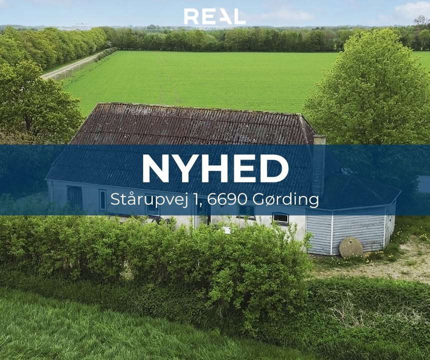 RealMæglerne Esbjerg og Bramming præsenterer vanvittigt billig ejendom i Gørding