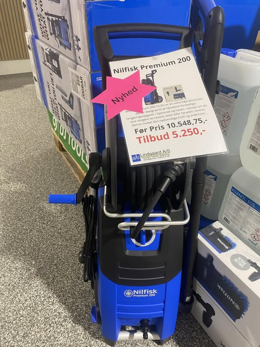 SB Lindgaard A/S annoncerer tilbud på højtryksrensere