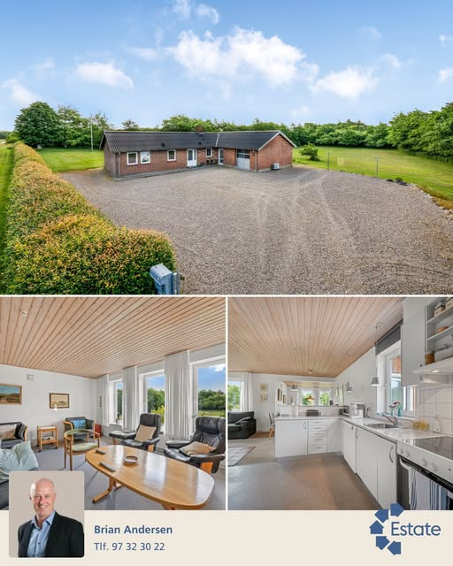 Estate Vestjylland præsenterer velholdt ejendom med landlig idyl og solceller