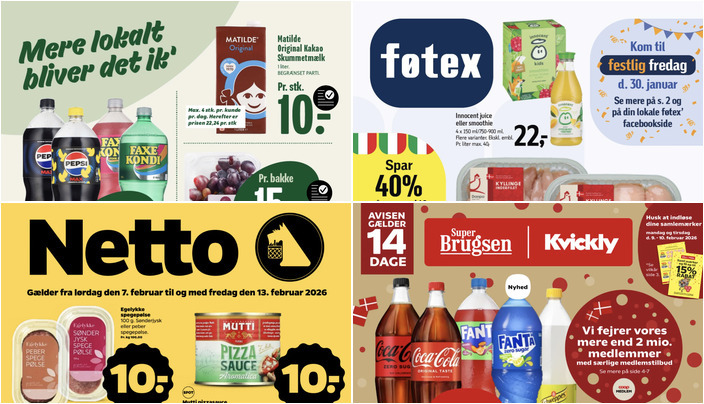 Spier PS vin til kun 40 kr. og Innocent juice for 22 kr. - se de gode tilbud i Hellerup