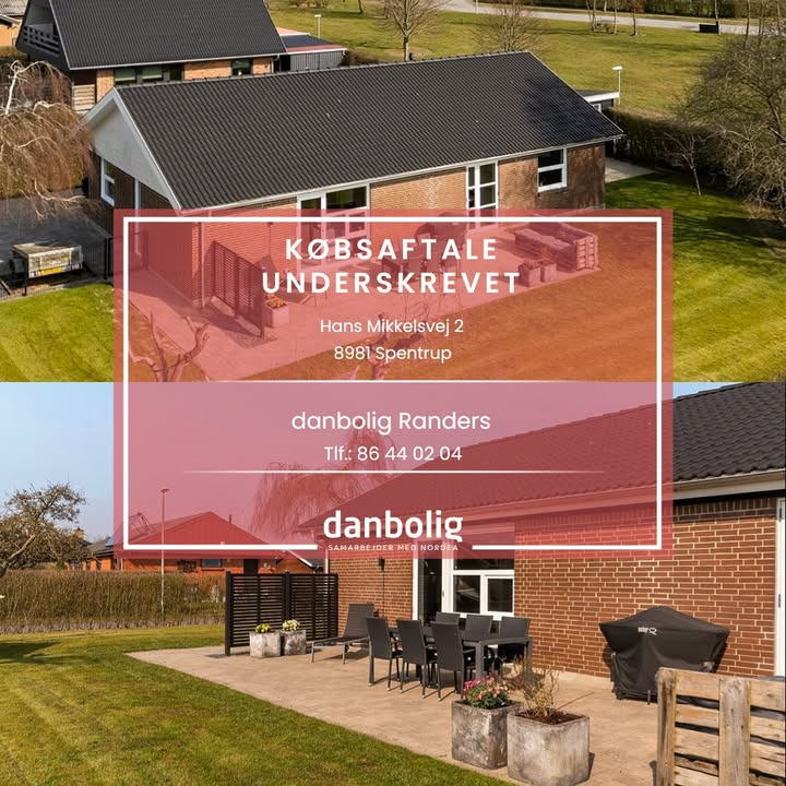 Købsaftale underskrevet på Hans Mikkelsvej 2 i Spentrup af danbolig Randers