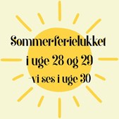 My Style holder sommerferielukket i uge 28 og 29
