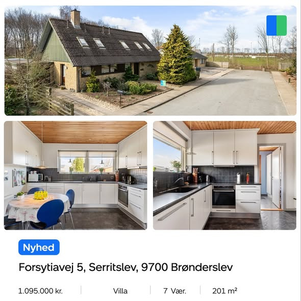 Nybolig Brønderslev & Vrå præsenterer rummelig villa til salg i Serritslev
