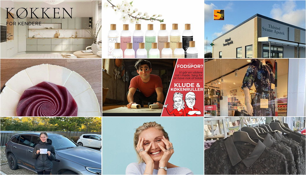 Nyt fra Café Bryggen, BOLIGHUSET THISTED, DIDRIK og 9 andre