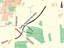 Ny vejstrækning i Kolding skal reducere trafiktrængsel og fremme byudviklingen