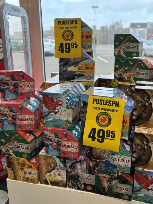 KiDS Coolshop tilbyder flotte puslespil med dyremotiver til nedsat pris