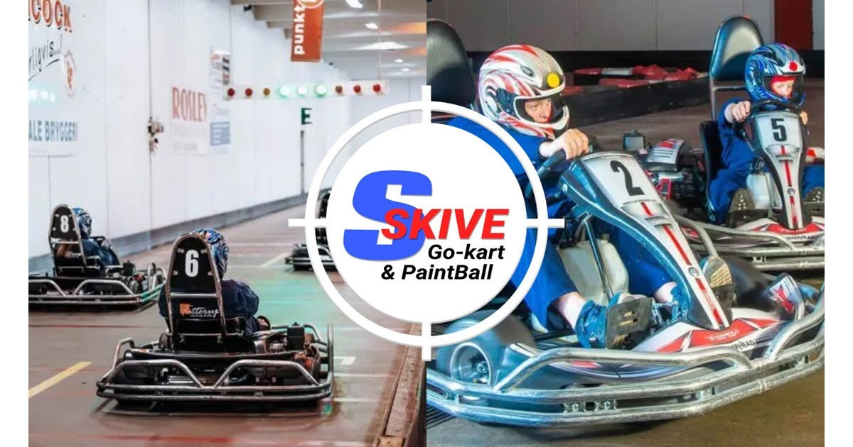 Skive Gokart og Paintball Center inviterer til fart og spænding
