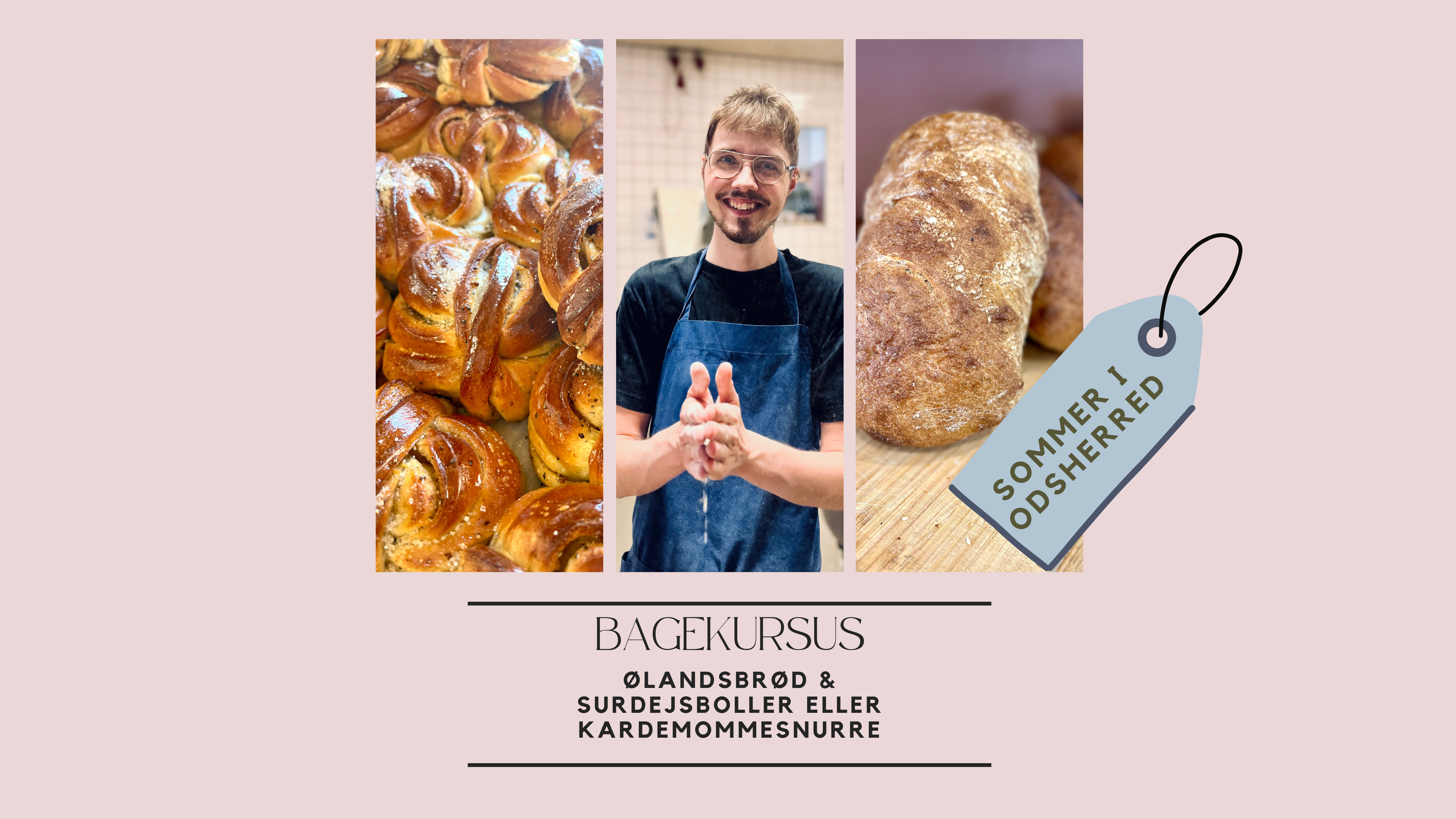 Bliv en mesterbager i Vig: Surdejs- og snurrekursus i Æblevig