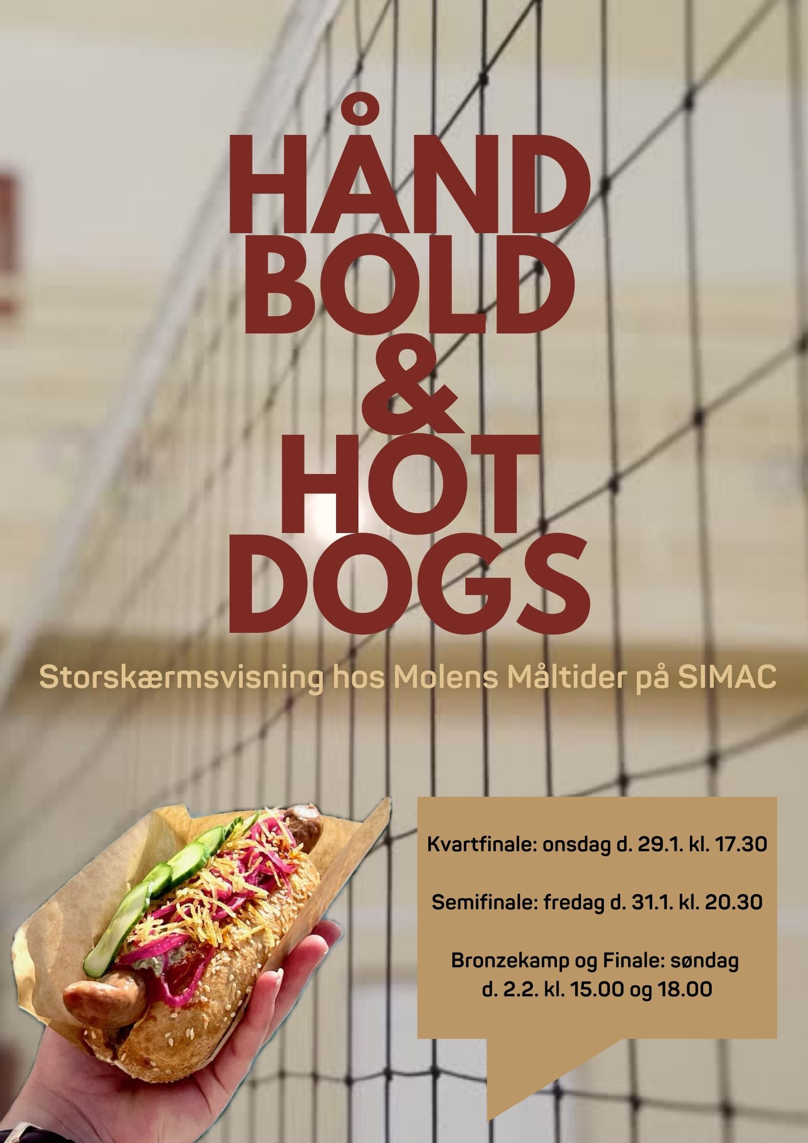 Håndbold og hotdogs: Festlig håndboldstemning i Svendborg